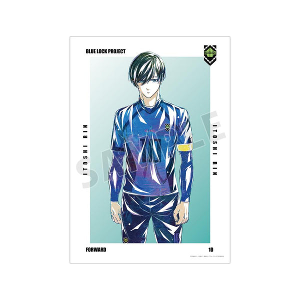 『ブルーロック』糸師 凛 Ani-Art 第3弾 A3マット加工ポスター【202510再販】